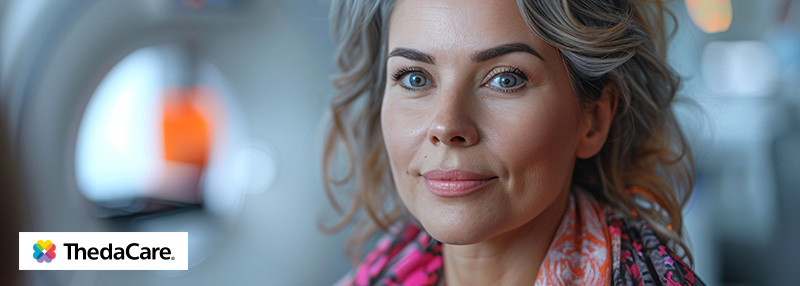 Older woman smiling into camera