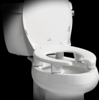 Bemis elevated toilet seat open front thumbnail