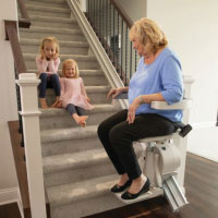 Bruno Elan Straight Rail Stairlift Model SRE-3050 thumbnail